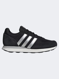 Adidas Run 60S 3 نسائي سبورتس وير أحذية أسود/فضي/أبيض