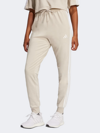 Adidas Essentials 3 Stripes Women Sportswear Pant Wonder Alumina/White