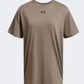 Under Armour Campus Oversize Women Lifestyle T-Shirt Taupe Dusk/Black
