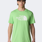 The North Face Easy Men Lifestyle T-Shirt Meta Lime/White