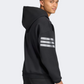 Adidas Future Icons 3-Stripes Men Sportswear Hoody Black