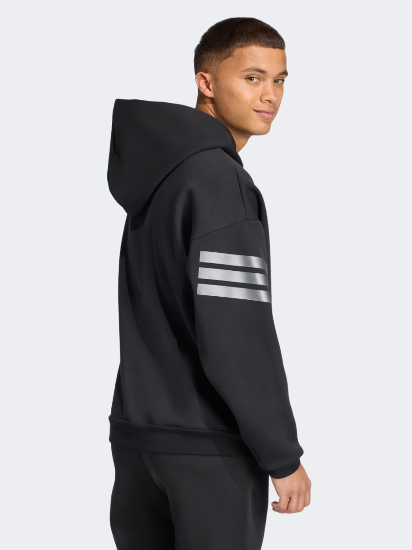 Adidas Future Icons 3-Stripes Men Sportswear Hoody Black