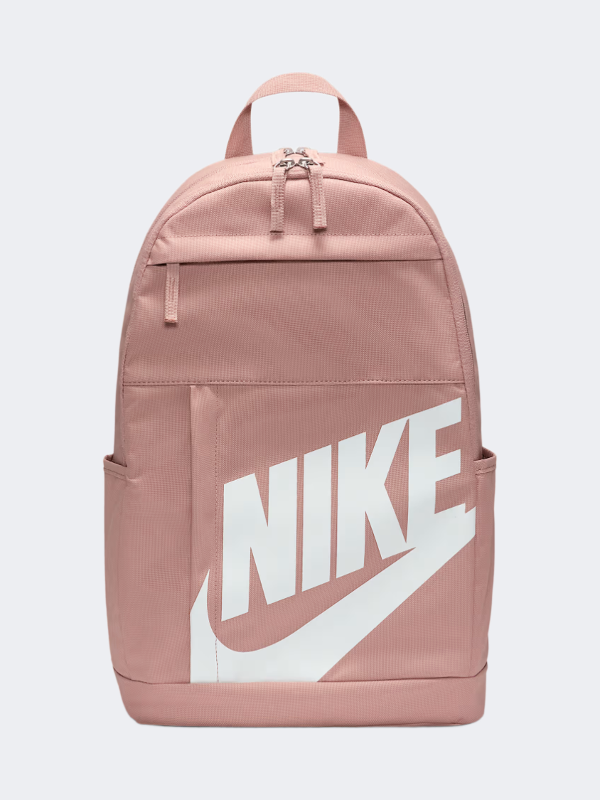 حقائب وأمتعة نمط حياة للفتيات Nike Elemental 21 L بلون وردي/أبيض جزيئي