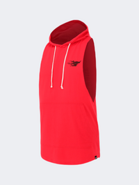 Under Armour Project Rock خزان تدريب رجالي لافا أحمر/أبيض