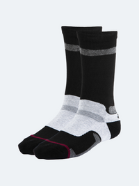 Oil & Gaz Sporty Unisex Hiking Sock  Black/D-Grey/L-Grey/Brg
