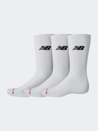 New Balance Everyday Crew 3 Pairs Unisex Lifestyle Sock Black