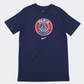 Nike Paris Saint Germain Crest Boys Football T-Shirt Midnight Navy