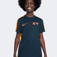 Nike Kylian Mbappe Df Academy 23 Boys Football T-Shirt Navy/Laser Orange