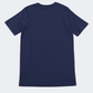 Nike Paris Saint Germain Crest Boys Football T-Shirt Midnight Navy