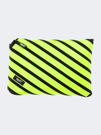 حافظة أقلام زيبيت نيون جامبو مع مشبك للعودة إلى المدرسة باللون الأصفر