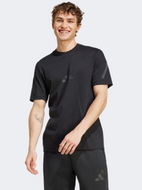 تيشيرت رياضي رجالي من Adidas Z N E باللون الأسود