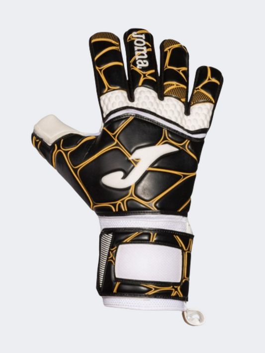 Joma Pro Goalkeeper Unisex Football Gloves Black/Gold/White