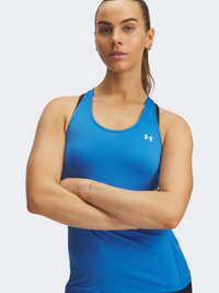 Under Armour Heatgear Armour Racer Women Training Tank Blue Atlantis