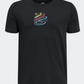 Under Armour Curry Shoe Hook Boys Basketball T-Shirt Black/White
