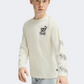 Puma Essential Plus Mid 90S Boys Lifestyle Long Sleeve Alpine Snow