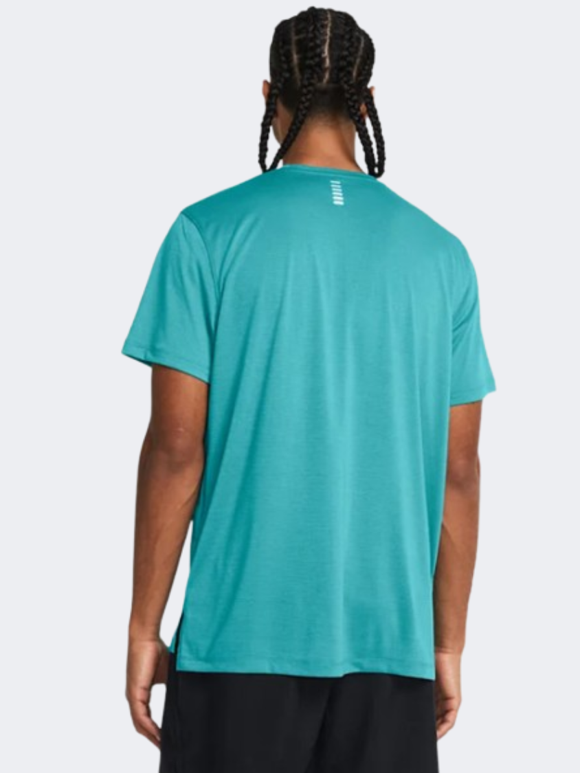 Under Armour Launch Men Running T-Shirt Teal/Reflective