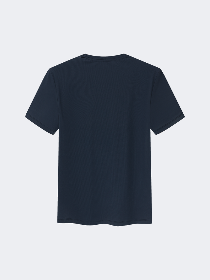 Erke Men Tennis T-Shirt Dark Blue