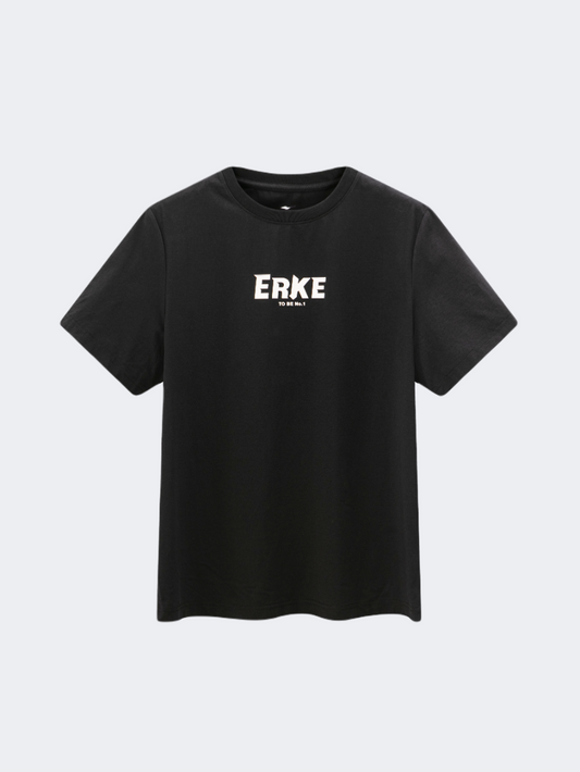 Erke Men Lifestyle T-Shirt Black