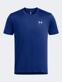 تيشيرت جري رجالي Under Armour Launch أزرق/عاكس