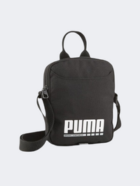 حقيبة Puma Plus Portable للجنسين للحياة اليومية باللونين الأسود/الأبيض