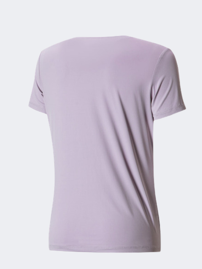 Erke Sports Women Training T-Shirt Pinky Purple