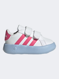 Adidas Grand Court 2 Cf Infant-Girls Sportswear Shoes White/Magenta/Blue