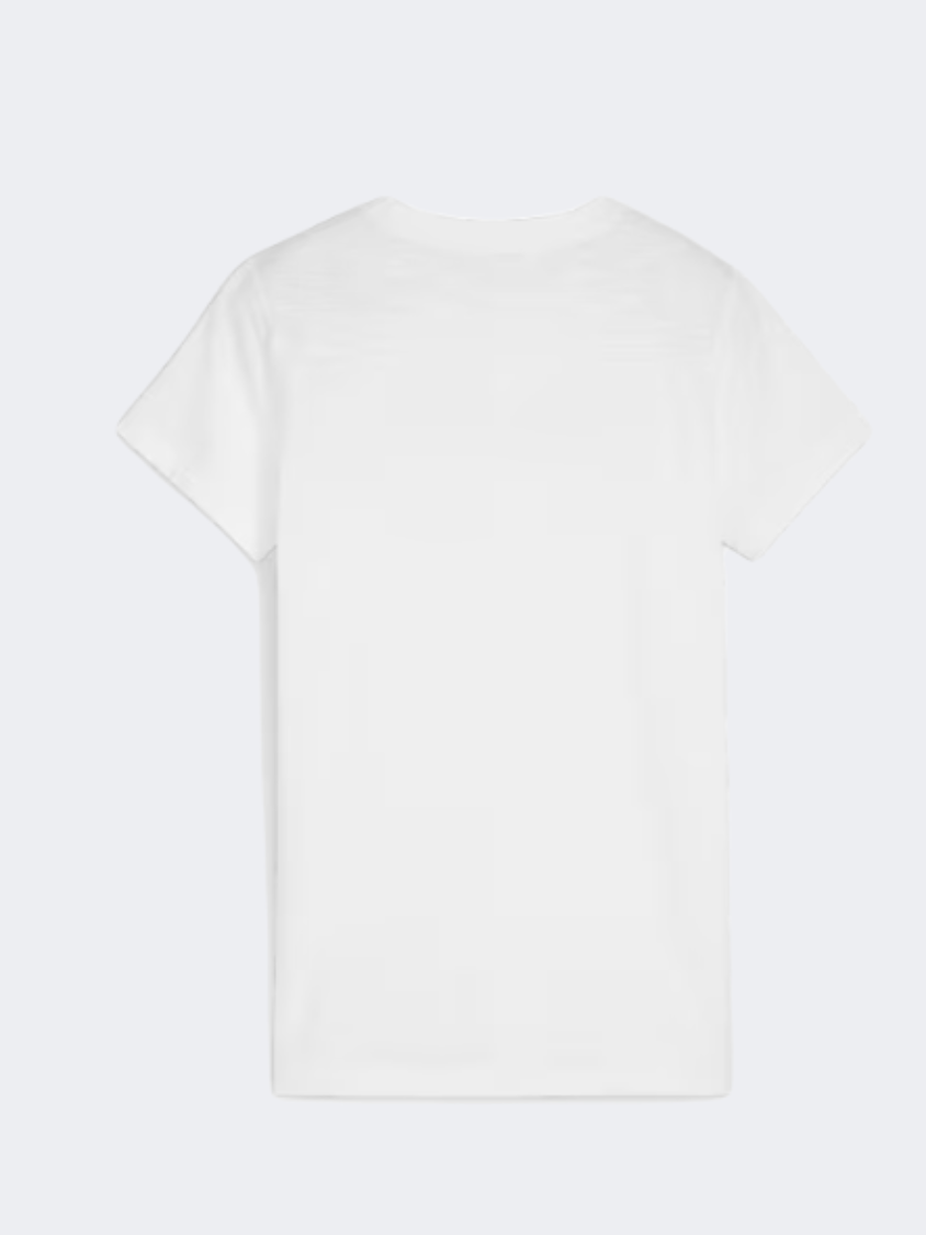 Puma Graphic Women Training T-Shirt White/Rose