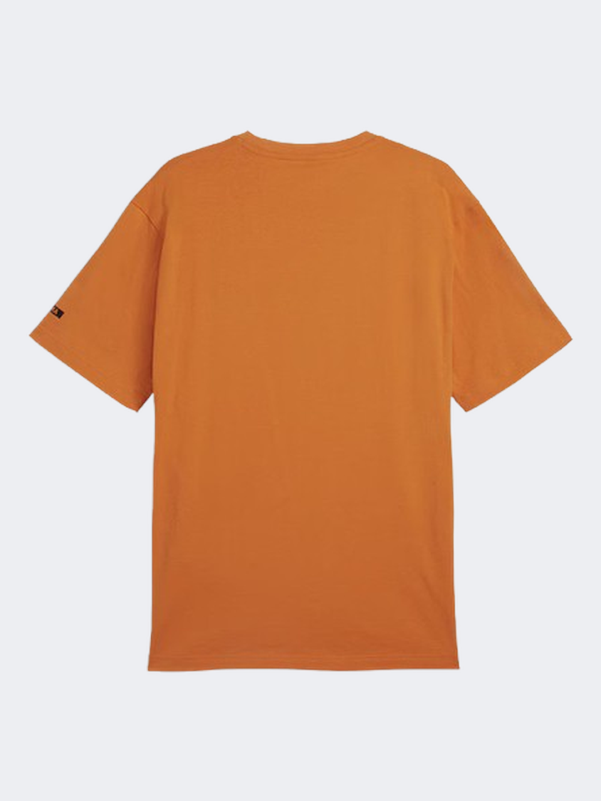 Puma Rad Cal Men Lifestyle T-Shirt Maple Syrup