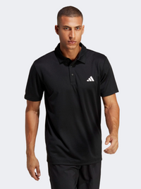 Adidas Fab Men Tennis Polo Short Sleeve Black