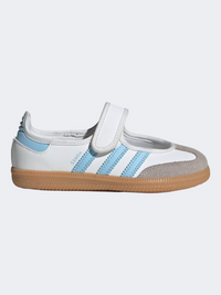 Adidas Samba Jane Ps-Girls Originals Ballerinas Cloud White