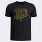 Under Armour Curry Splash Wordmark Boys Basketball T-Shirt Black/Taxi
