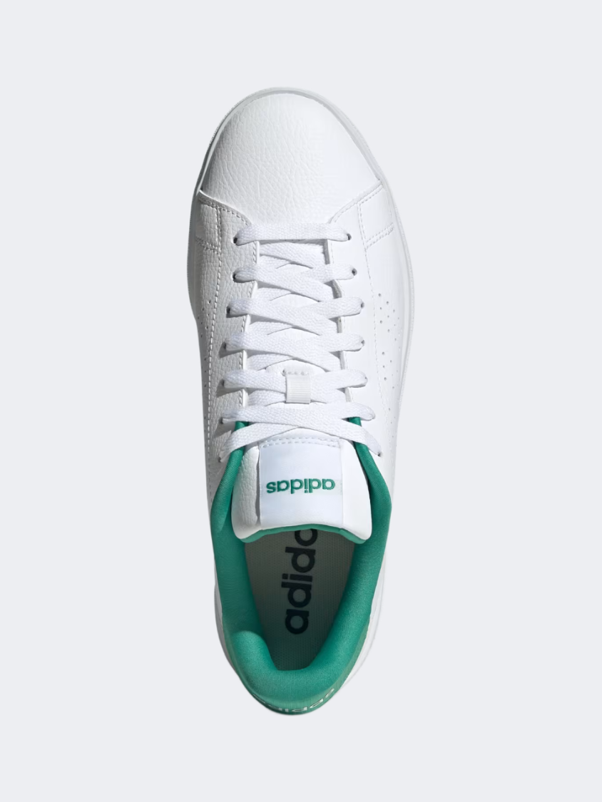 أحذية أديداس أدفانتج بيس 2.0 للرجال للملابس الرياضية أبيض/أخضر الملعب
