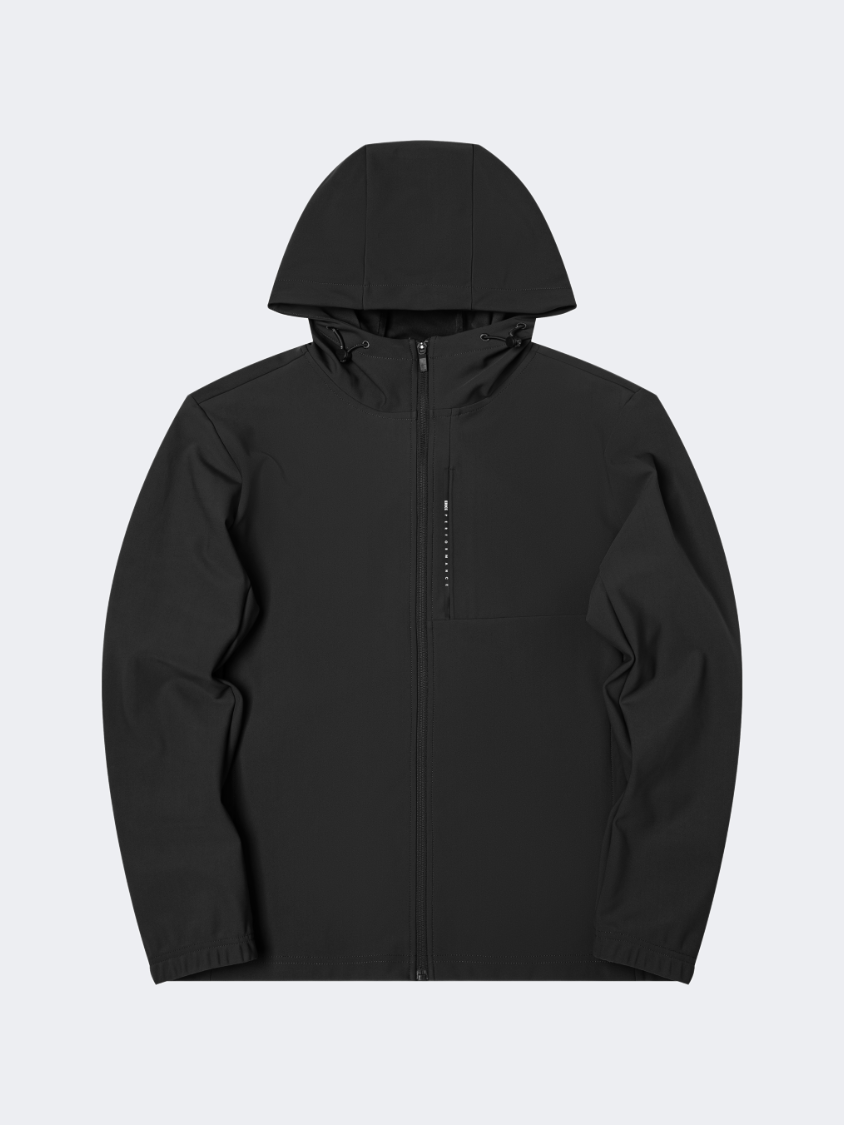 Erke Knitted Sports Men Tennis Jacket Black