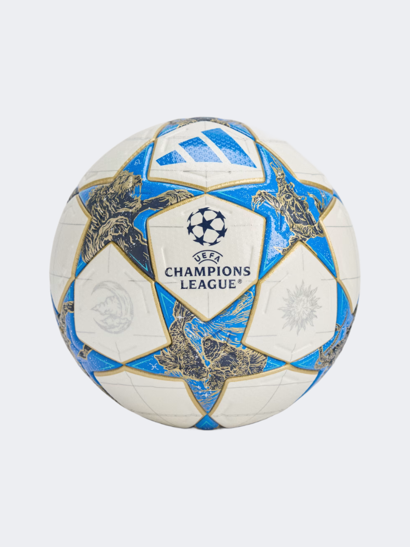 Adidas Ucl Pro 25/26 League Stage Unisex Football Ball White/Dark Blue