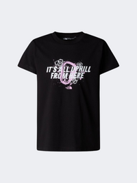 The North Face Graphic Relaxed Boys Lifestyle T-Shirt Black