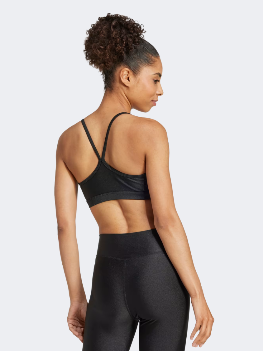 Adidas Aeroready Light Support Women Training Bra Black