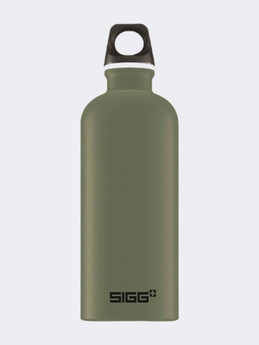 Sigg Traveller Unisex Lifestyle Water Bottle Leaf Green