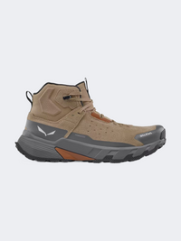 حذاء تسلق جبال للرجال من ساليوي بيدروك 2 جلد متوسط باورتيكس لون رمال متحركة/حبل بنجي