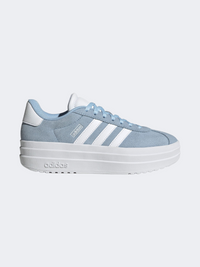 أحذية رياضية للفتيات من Adidas VL كورت بولد أزرق متوهج/أبيض