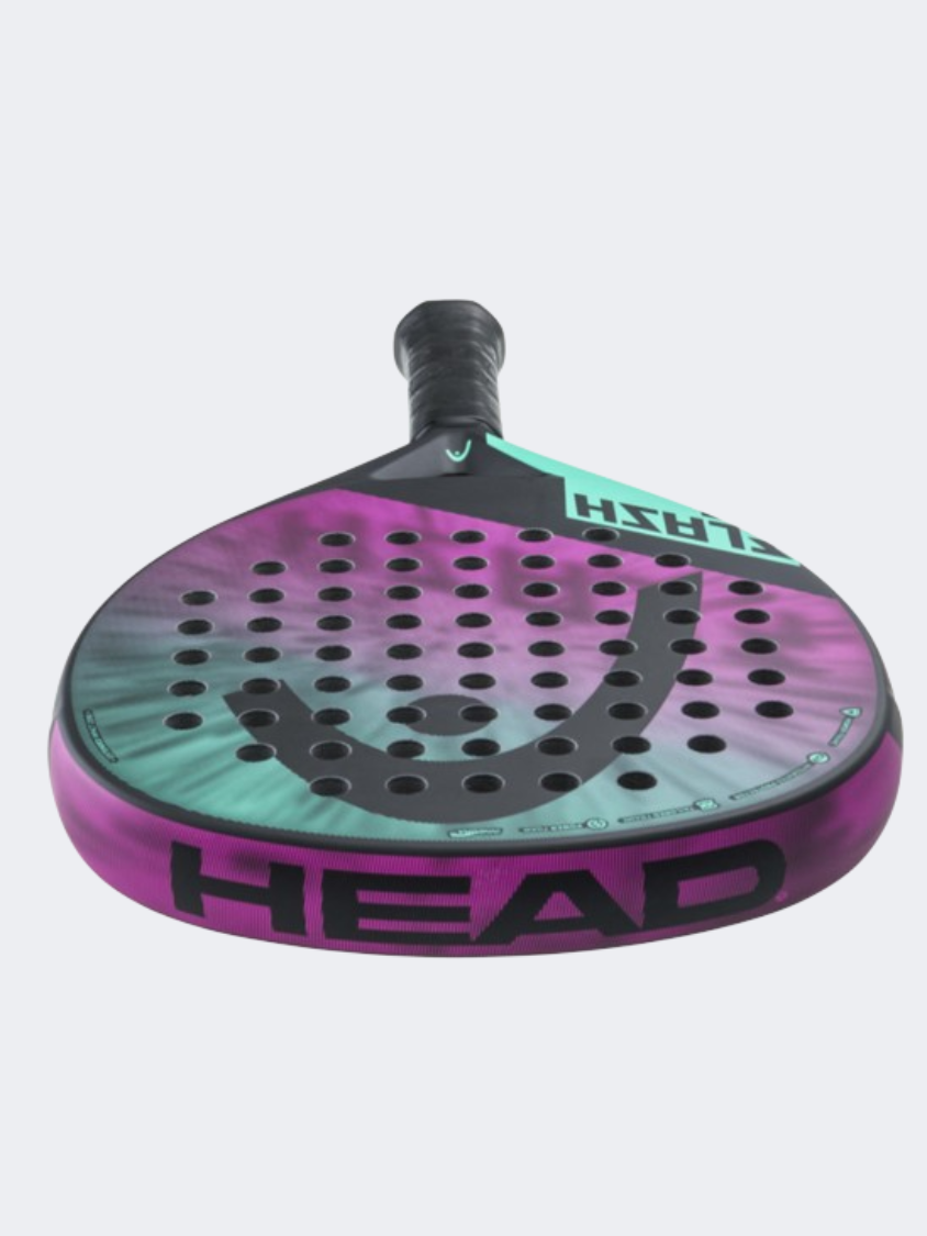 Head Flash Padel Racquet Green/Purple/Black