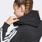 Adidas Essentials Full-Zip Kids-Girls Sportswear Hoody Black/White
