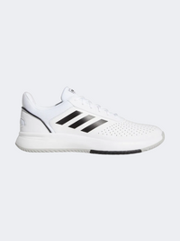 Adidas Courtsmash حذاء تنس رجالي أبيض