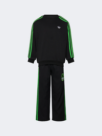 Adidas Minecraft Crew Little-Boys Originals Set Black