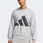 Adidas Essentials Big Logo French Terry Men Sportswear Sweatshirt Grey Heather/Black
