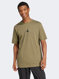 تيشيرت رياضي رجالي Adidas كودز فوتوريال جرافيك أوليف ستراتا