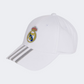 Adidas Real Madrid Home Baseball Unisex Football Cap White