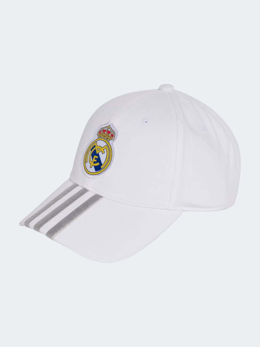 Adidas Real Madrid Home Baseball Unisex Football Cap White