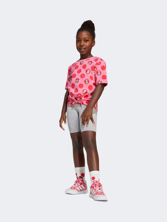 Adidas Disney Minnie Mouse Little-Girls Sportswear Set Pink/Multicolor