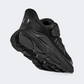 حذاء جري للأولاد Hoka Clifton 10 Ps باللون الأسود