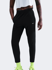 بنطال جري نسائي Nike Tempo بخصر متوسط وقياس 7/8 باللون الأسود/الفضي